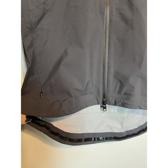 Aether Pace Jacket Lightweight Windbreaker Jacket Womens 2 Medium New Graphite - Picture 3 of 8
